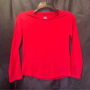 Wonder Nation Red Long Sleeve Tee